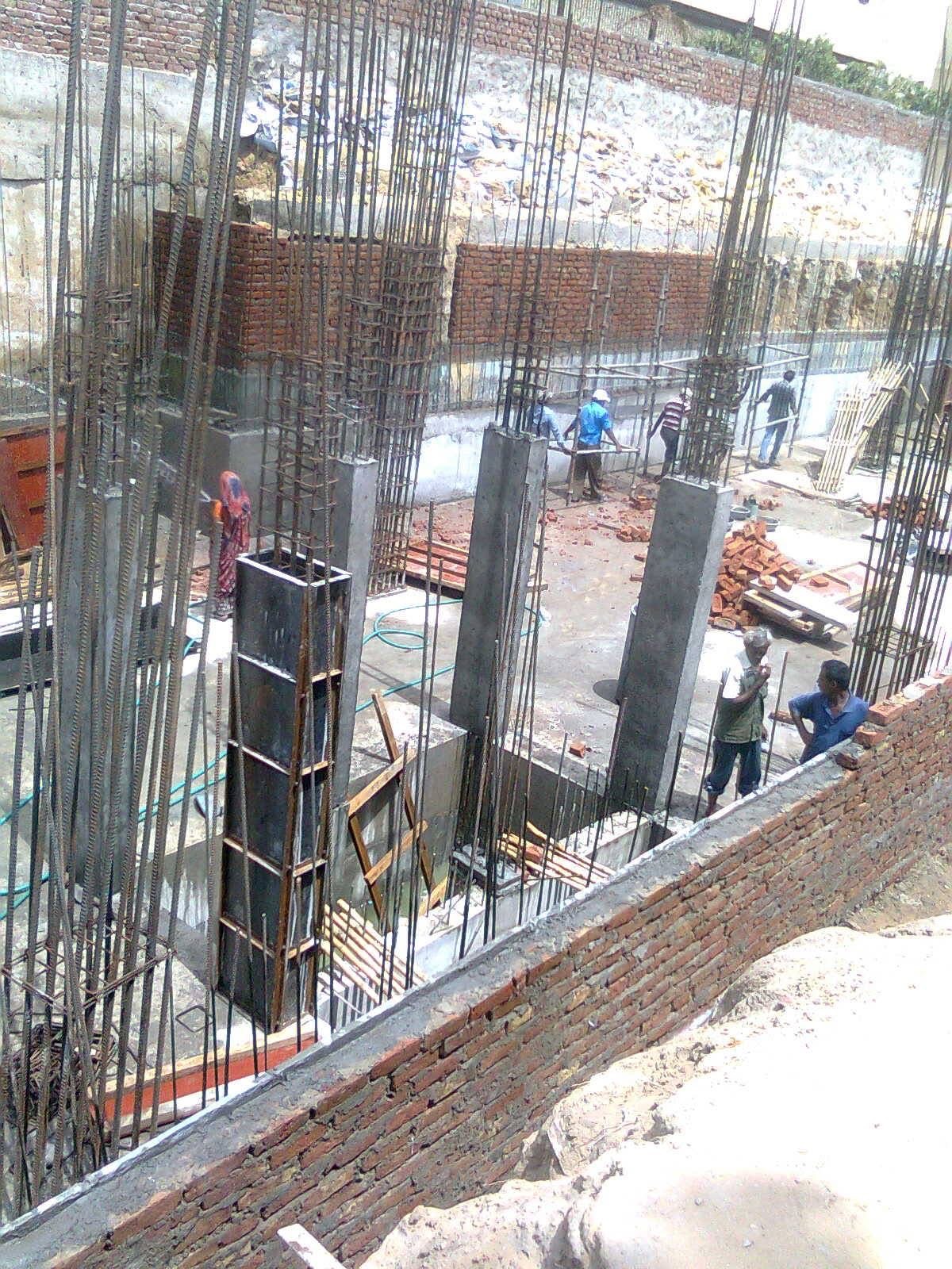 Industrial construction project