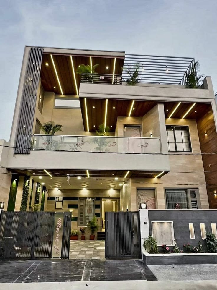 Luxury villa construction